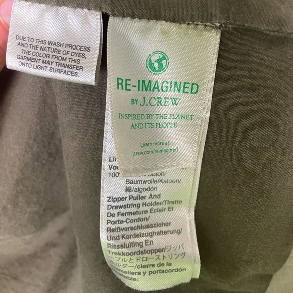 J. Crew Lightweight Utility Field Military Style Jacket Women’s Small - Picture 5 of 6